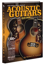 Blue Book of Acoustic Guitars book cover